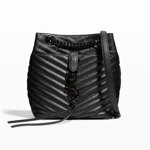 Rebecca Minkoff Edie - Black cross cube, one size fits all, Black - Picture 3 of 13